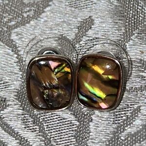 Abalone Stud Earrings